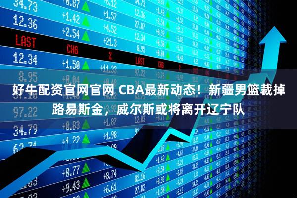 好牛配资官网官网 CBA最新动态!新疆男篮裁掉路易斯金,威尔斯或将离开辽宁队